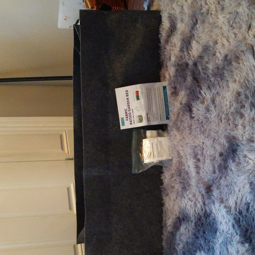 3 cubic ft structured  grow bag/raised garden